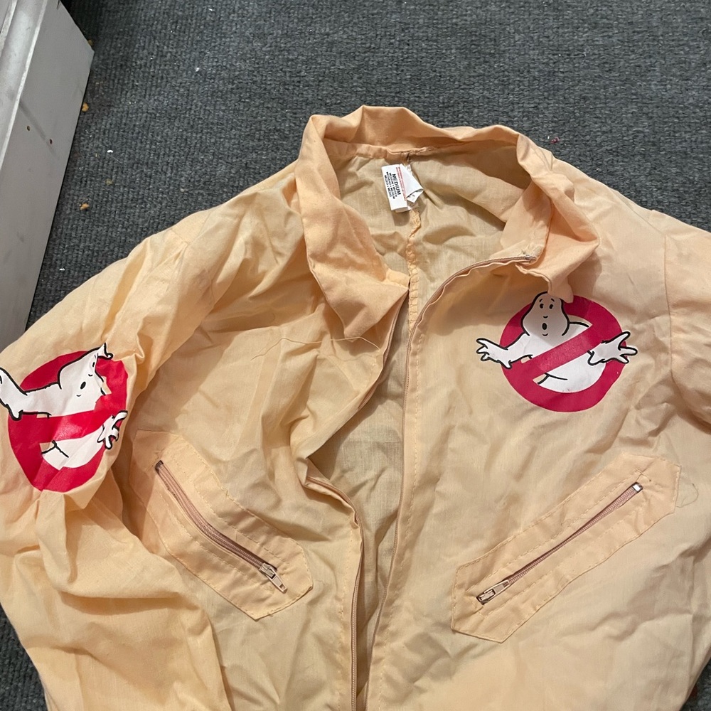 Beige Garment ghost buster jumpsuit - Picture 2 of 4